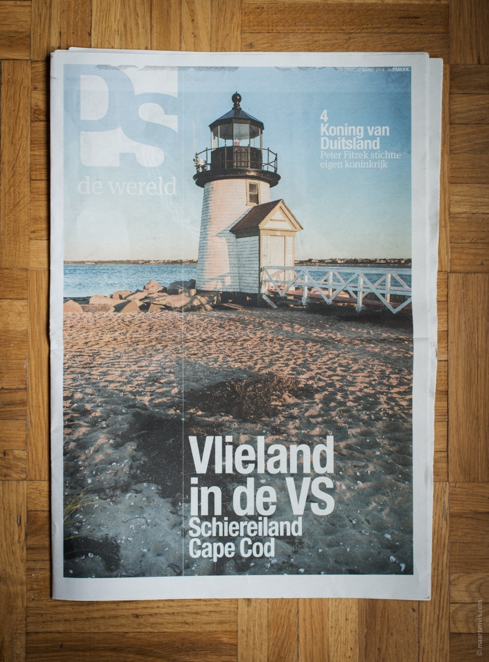 20140627 14211 960x1299 - Cape Cod / Nantucket Publication in Het Parool